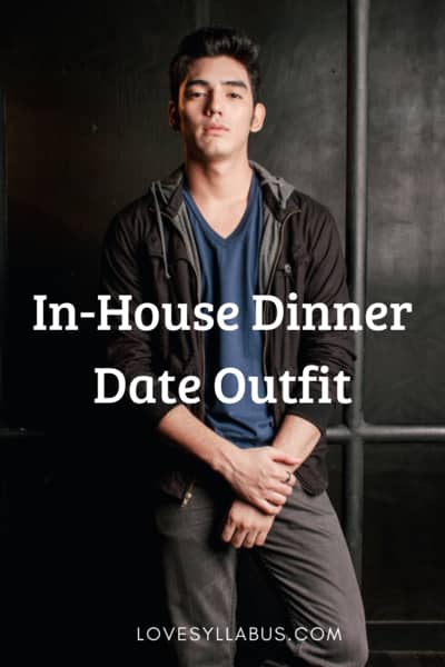 In house dinner date outfit