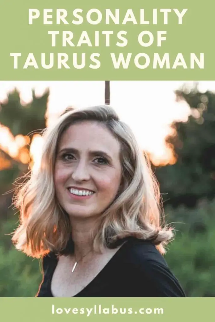 Taurus woman personality traits