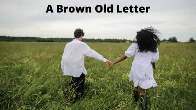 Brown letter