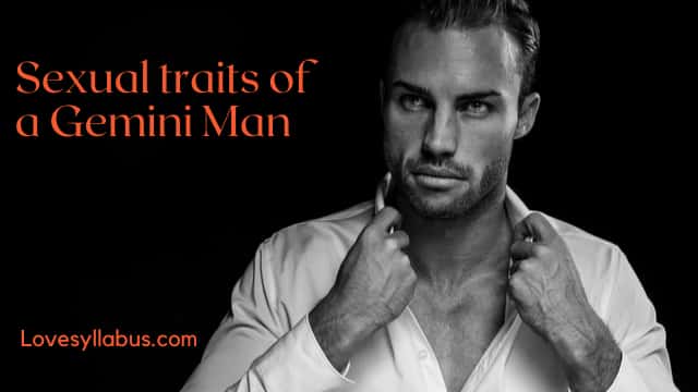 sexuality traits of Gemini man