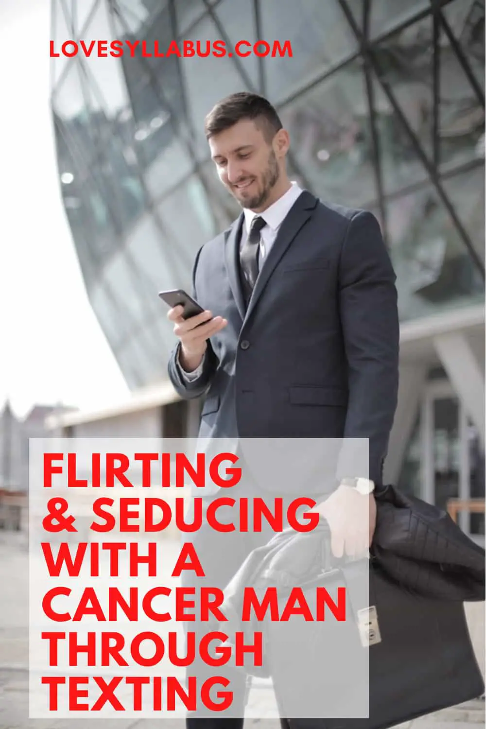 flirting and seducing cancer man through texting