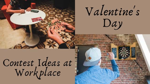 Valentine's Day contest idea at the workplace