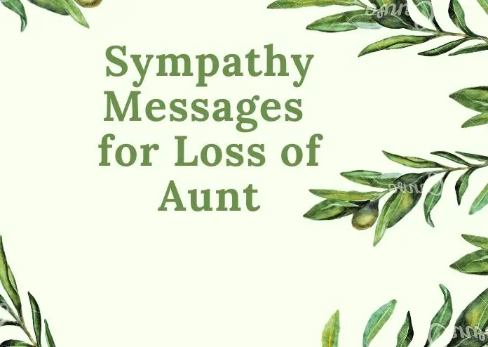 40+ Sympathy Messages for the Loss of Aunt
