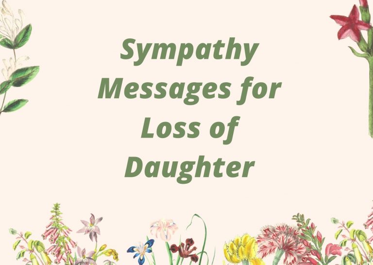 60+ Sympathy Messages for the Loss of Daughter