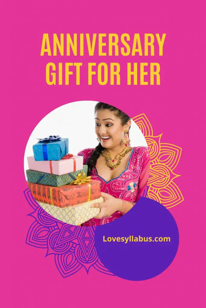 anniversary gift ideas for her