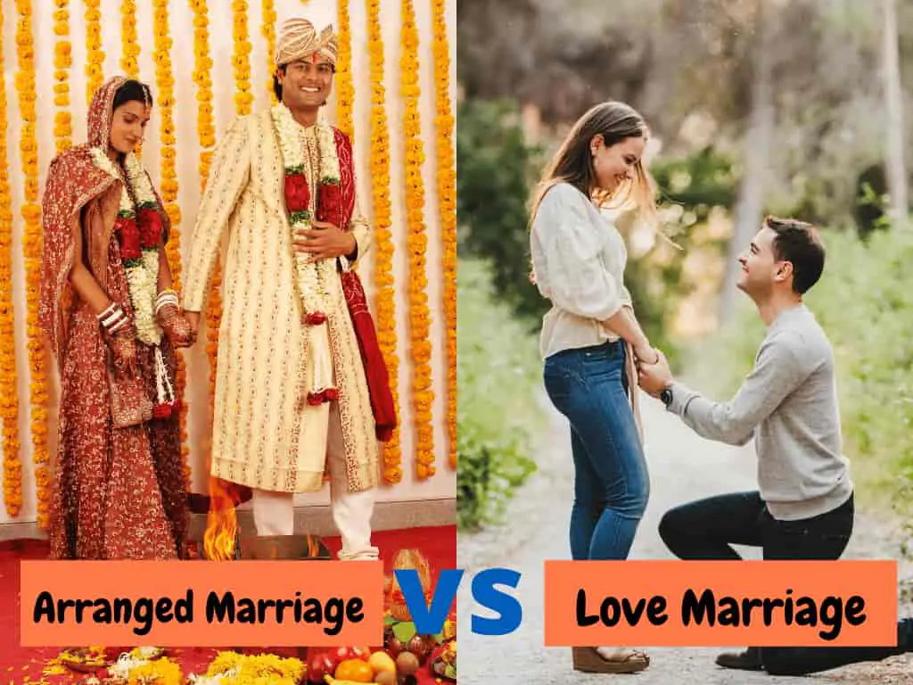 arranged vs love marriage