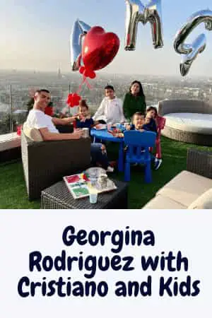 Georgina Rodriguez with children
