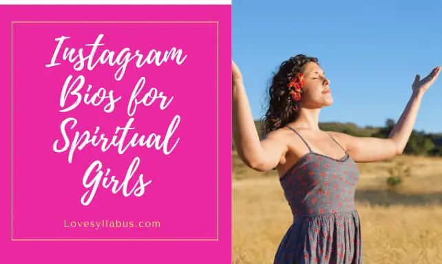Instagram Bios for Spiritual Girls
