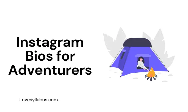 Instagram Bios for Adventurers