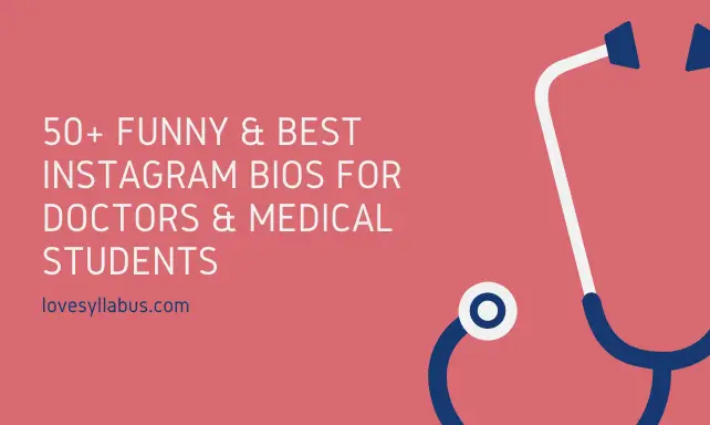 Instagram Bios for Doctors
