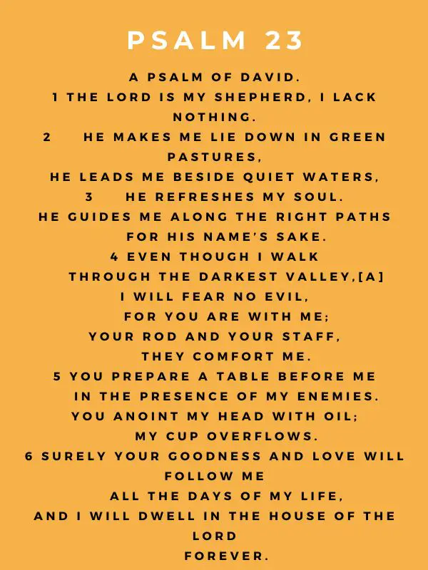 Psalm 23