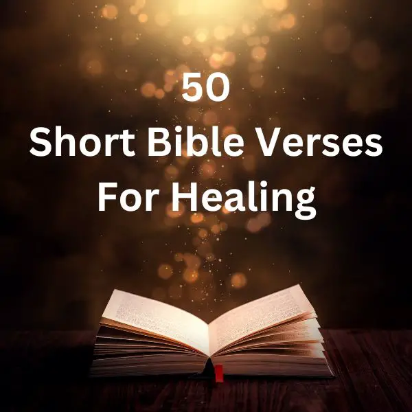 Short Bible Verses For Healing